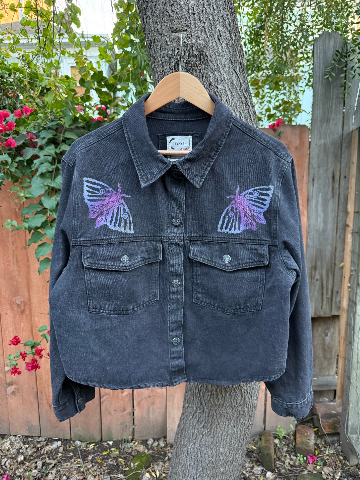Twin Moth Denim Jacket