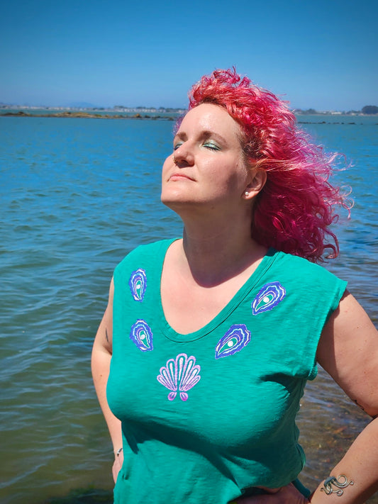 Tidal Enchantress Midi Dress