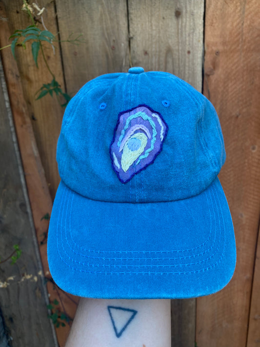 Embroidered Oyster Oracle Hat