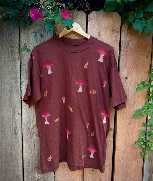 March of the mushroom-snail fairies